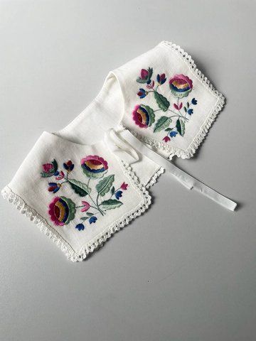Комірець дитячий для дівчинки з вишивкою Ружана Д00944 фото