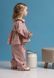 Girls&rsquo; Warm Outfit Little Flower, Dusty Pink, 80 cm
