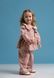 Girls&rsquo; Warm Outfit Little Flower, Dusty Pink, 80 cm