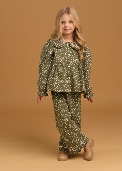 Girls&rsquo; Warm Outfit Little Flower, 80 cm