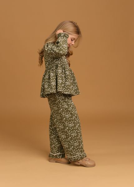 Girls&rsquo; Warm Outfit Little Flower, 80 cm