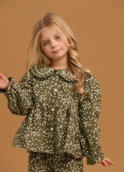 Girls&rsquo; Warm Outfit Little Flower, 80 cm