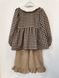 Personalized Children's Suit for Girls Lystopadka, 80 cm