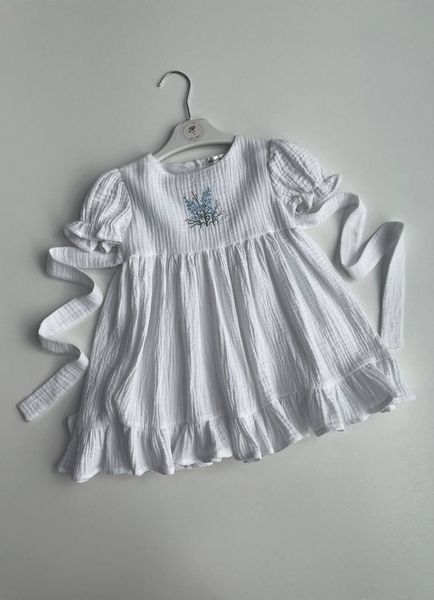 Girls&rsquo; Muslin Dress, 80 cm