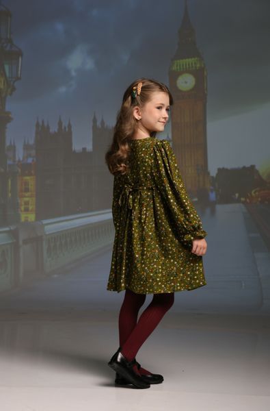 Girls&rsquo; Dress Elizabeth, Green, 80 cm