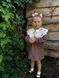 Сукня для дівчинки з вишивкою тепла Агнес, 86 см Д00982 фото 3