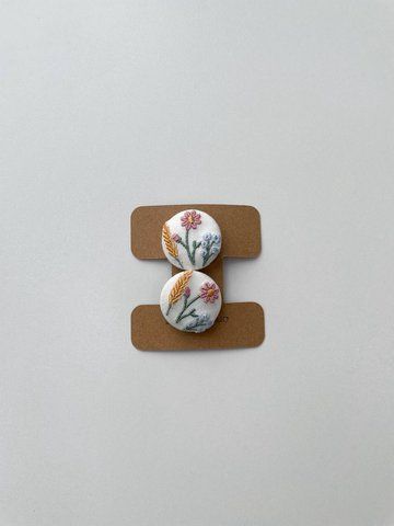 Детская резинка для волос, Ретро, пастель Д001032-6 фото