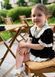 Girls&rsquo; Outfit, French Riviera, Black, 86 cm