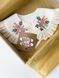 Girls&rsquo; Embroidered Collar and Hair Clips Set Flower Bouquet