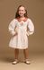 Embroidered Dress Autumn Bunny, 74 cm