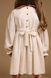 Embroidered Dress Autumn Bunny, 74 cm