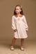Embroidered Dress Autumn Bunny, 74 cm